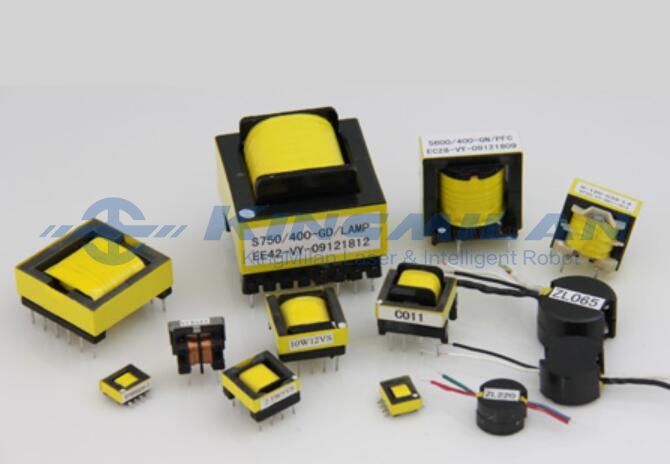  平面變壓器激光打標、片式變壓器激光打標、薄膜變壓器激光打標、空心變壓器激光打標；