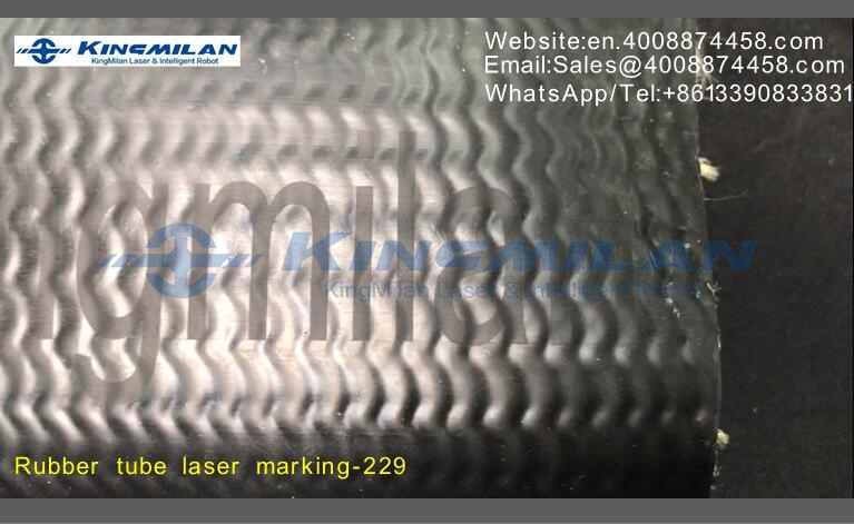 橡膠軟管、橡膠軟管印字、橡膠軟管打標(biāo)、橡膠軟管噴碼、橡膠軟管激光打標(biāo)