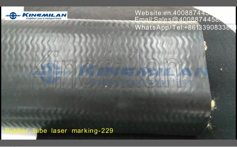 橡膠軟管、橡膠軟管印字、橡膠軟管打標(biāo)、橡膠軟管噴碼、橡膠軟管激光打標(biāo)