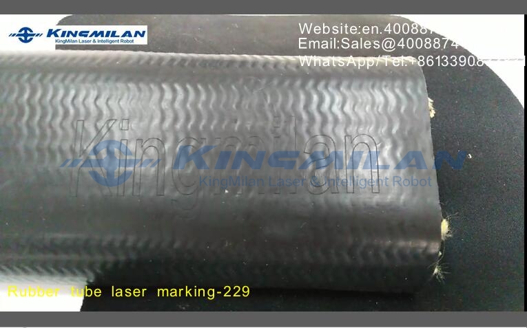 橡膠軟管、橡膠軟管印字、橡膠軟管打標(biāo)、橡膠軟管噴碼、橡膠軟管激光打標(biāo)