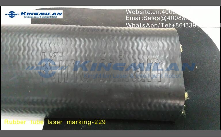 橡膠軟管、橡膠軟管印字、橡膠軟管打標(biāo)、橡膠軟管噴碼、橡膠軟管激光打標(biāo)