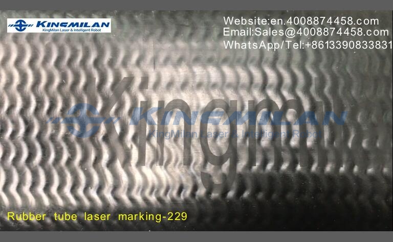橡膠軟管、橡膠軟管印字、橡膠軟管打標(biāo)、橡膠軟管噴碼、橡膠軟管激光打標(biāo)